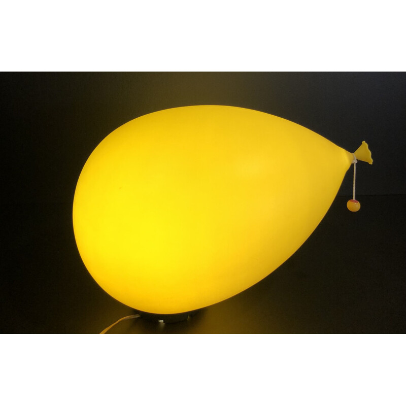 Vintage balloon lamp by Yves Christin for Bilumen, Italy