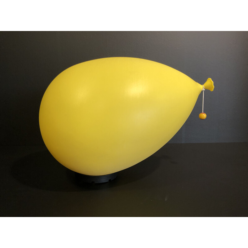 Vintage balloon lamp by Yves Christin for Bilumen, Italy