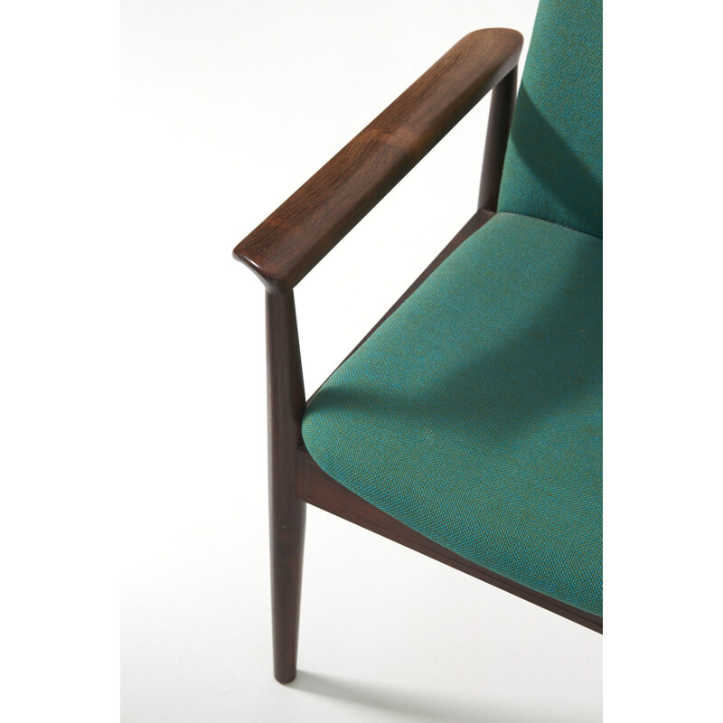 Vintage diplomat chair by Fin Juhl for France & Denmark 1960s