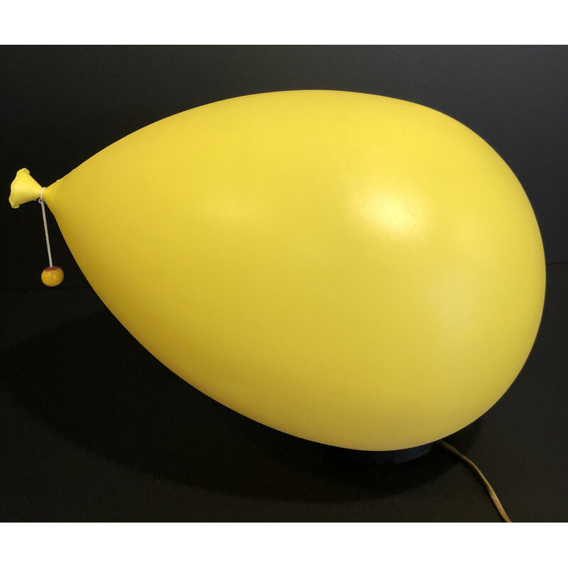 Vintage balloon lamp by Yves Christin for Bilumen, Italy