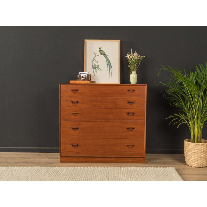 Vintage chest of drawers by Peter Hvidt and Orla Mølgaard-Nielsen for Søborg Møbelfabrik, Denmark 1960s