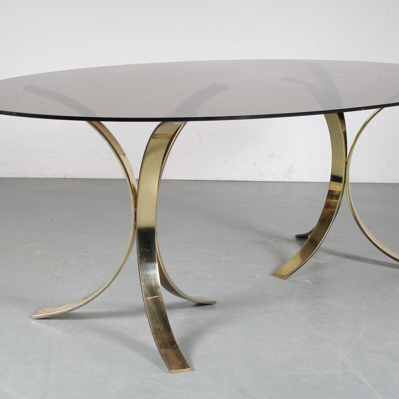 Mid century dining table, Belgium 1970s