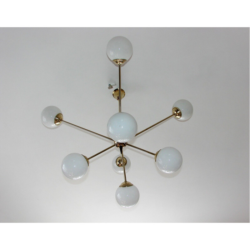 Vintage Sputnik chandelier, 1960s