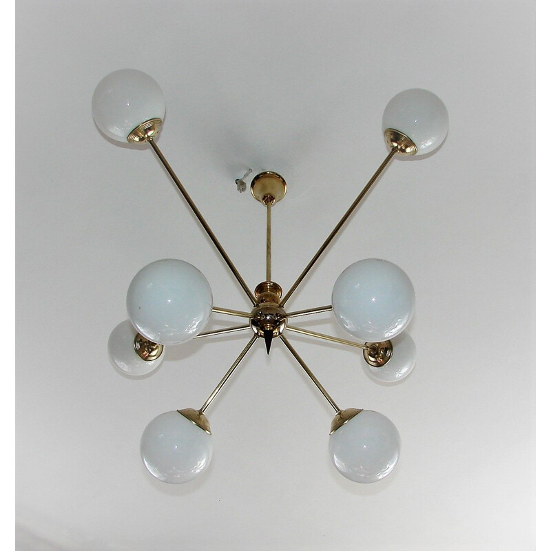 Vintage Sputnik chandelier, 1960s