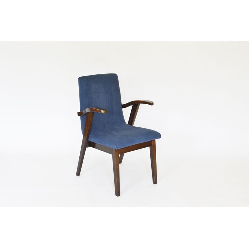 Fauteuil Puchały vintage de Mieczysław Puchała