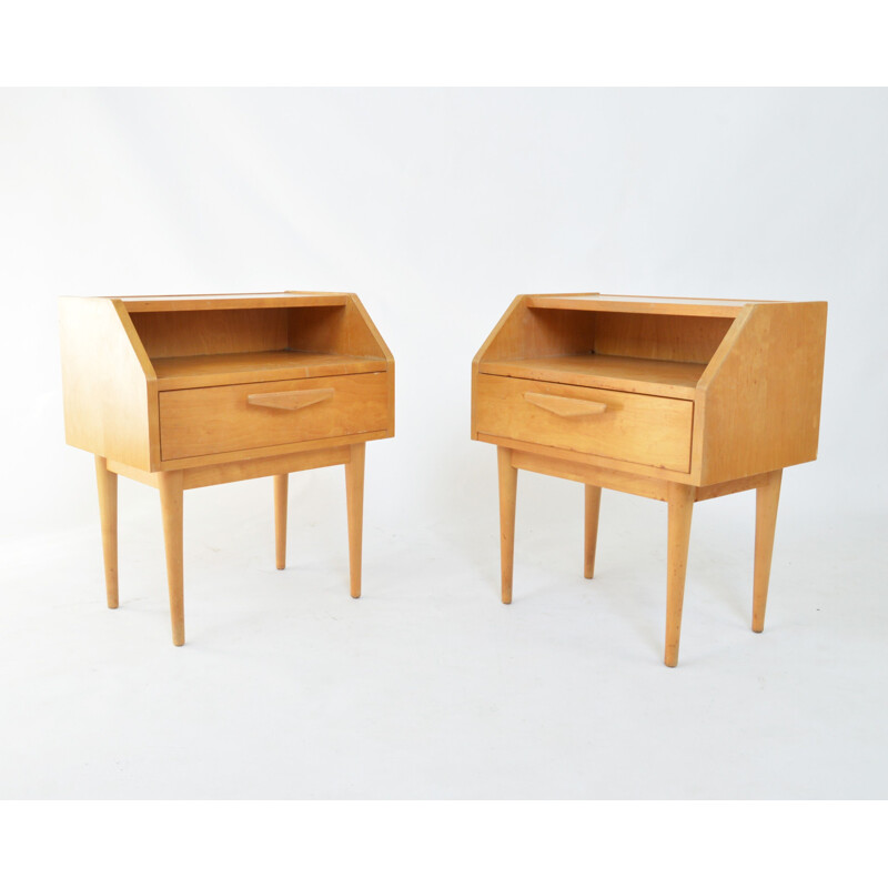 Pair of vintage bedside tables, 1970s