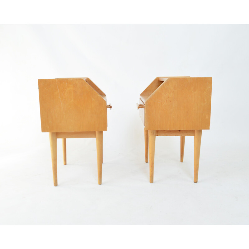 Pair of vintage bedside tables, 1970s