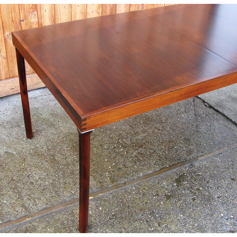 Vintage Fristho rosewood table by Ingmar Klingenberg, 1960s