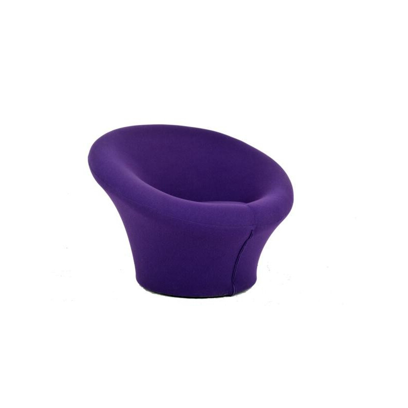 Artifort "Mushroom" armchair in purple, Pierre PAULIN - 1980s