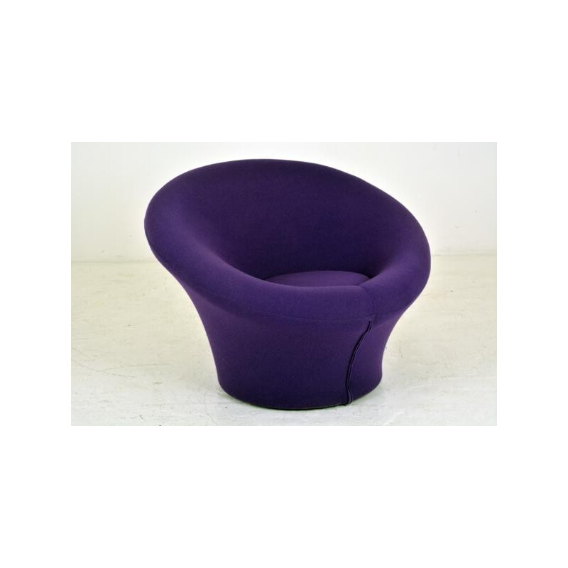 Artifort "Mushroom" armchair in purple, Pierre PAULIN - 1980s