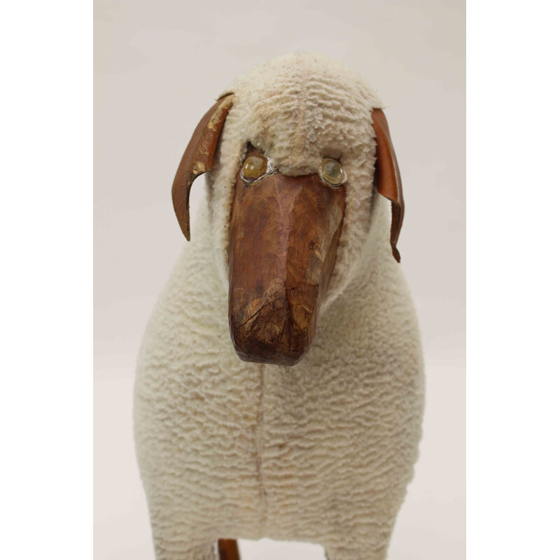 Pair of sheep vintage by Hans-Peter Krafft for Meier