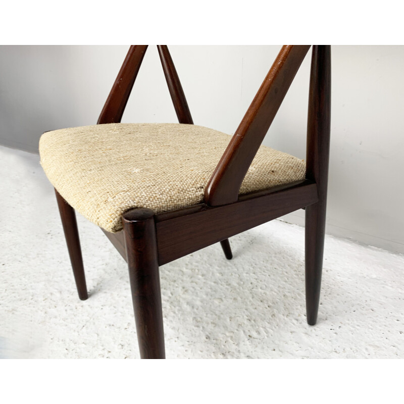 Pair of mid century  no 31 dining chair by Kai Kristiansen for Schou Andersen, 1960s