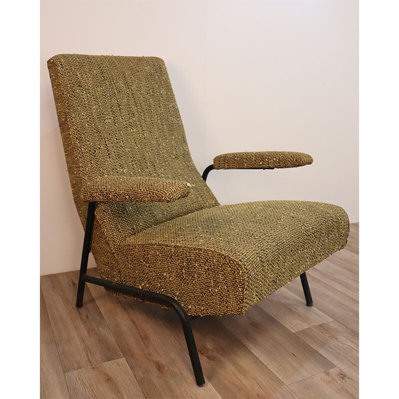 Vintage armchair by Guy Besnard, 1950s