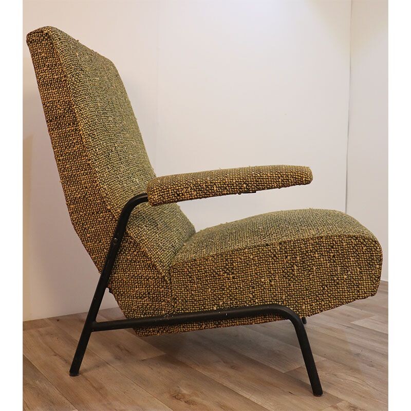 Vintage armchair by Guy Besnard, 1950s