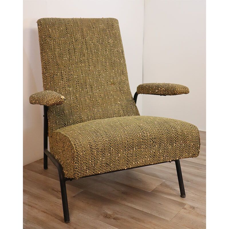 Vintage armchair by Guy Besnard, 1950s