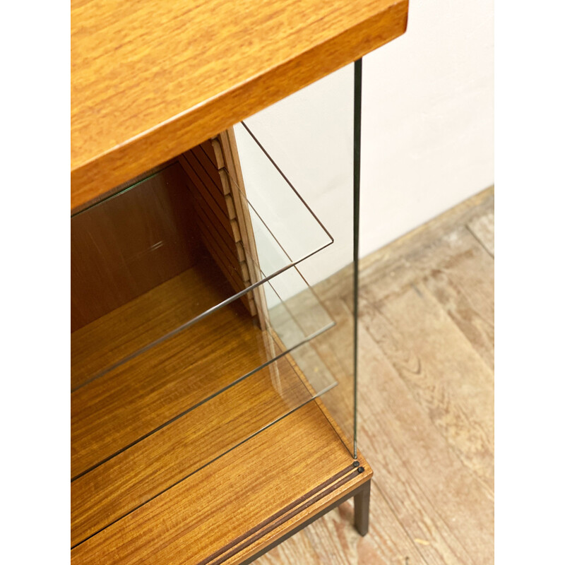 Vintage teak sideboard by Dieter Waeckerlin for Behr, Germany 1950