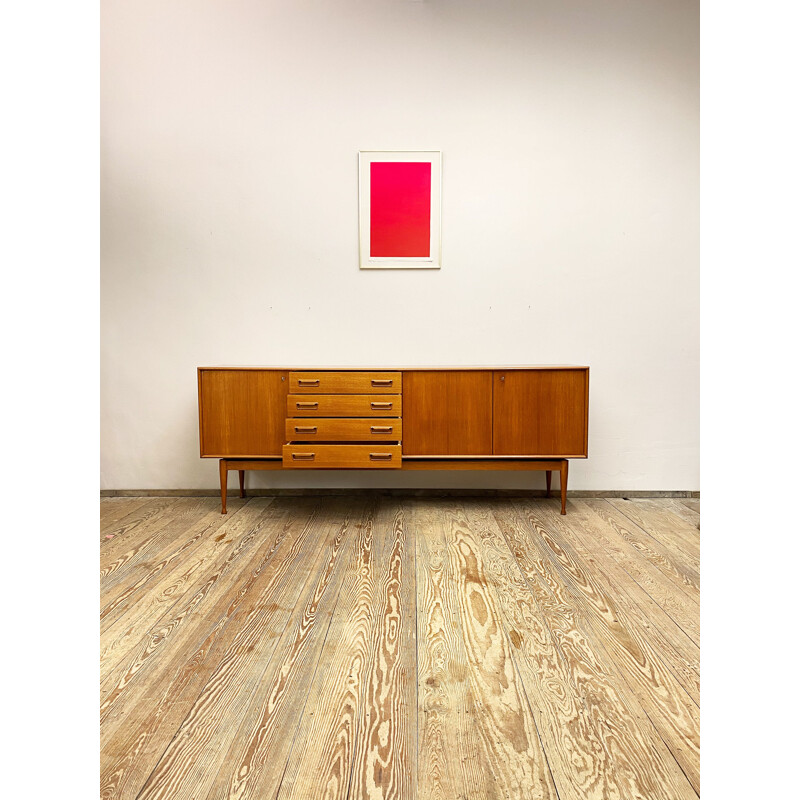 Credenza vintage in teak, Danimarca 1950