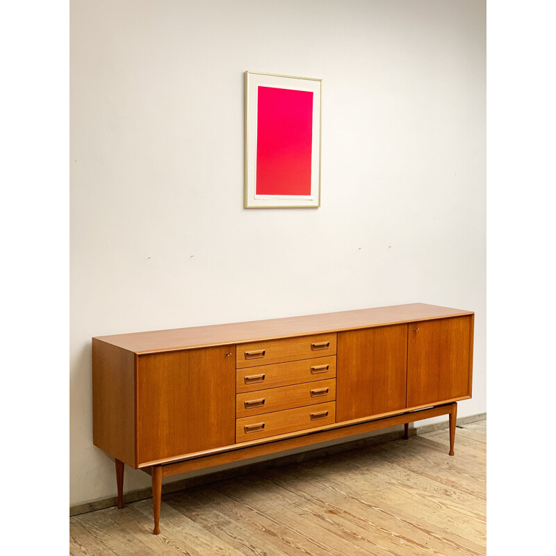 Credenza vintage in teak, Danimarca 1950