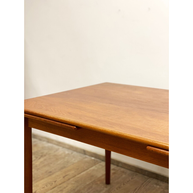 Scovby vintage teakhouten tafel, Denemarken 1950