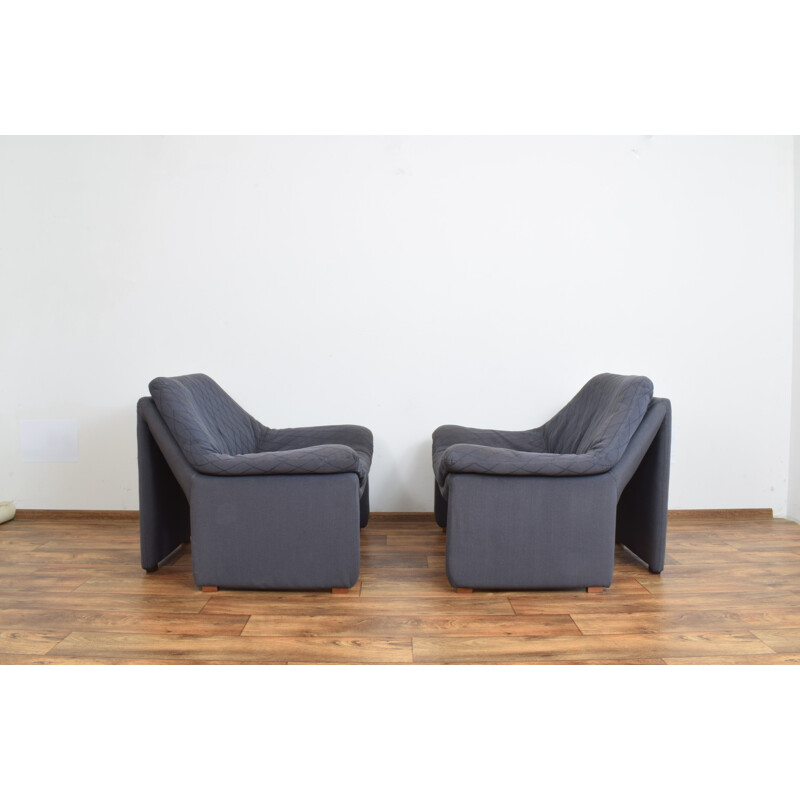 Pair of mid century lounge chairs by Pierre Paulin for Artifort, Netherlands 1970s