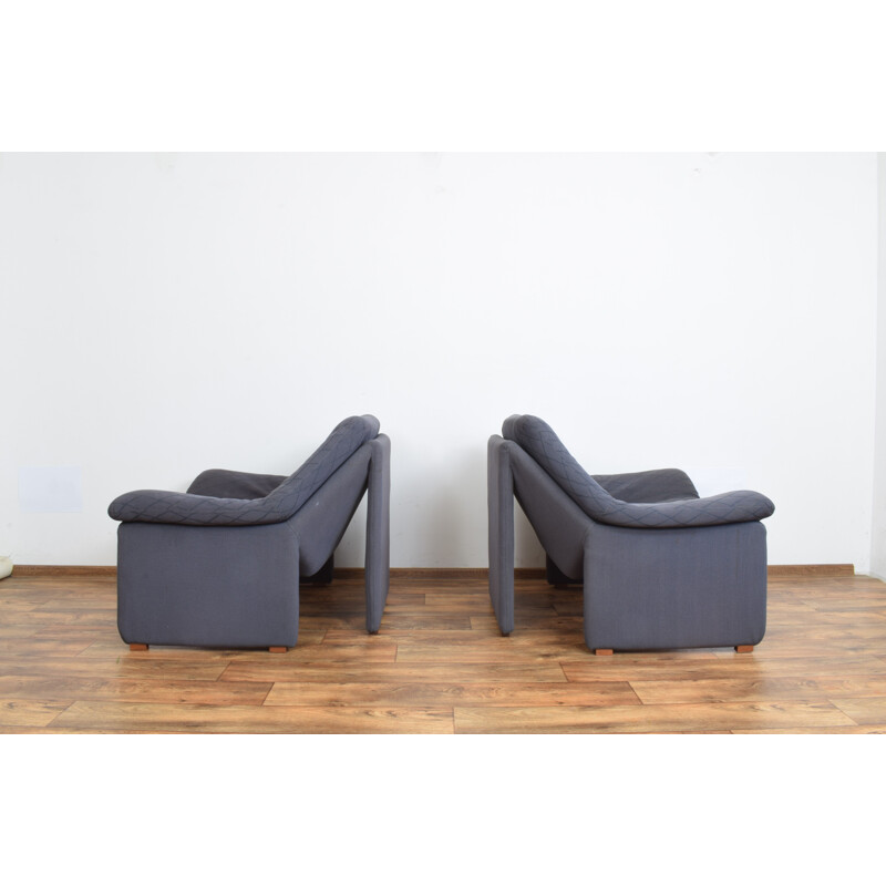 Pair of mid century lounge chairs by Pierre Paulin for Artifort, Netherlands 1970s