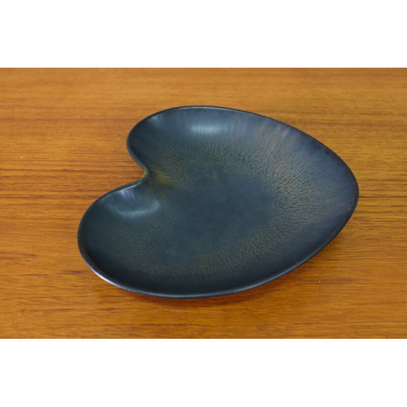Vintage heart-shaped bowl "AXA" by Gunnar Nylund for Rörstrand, 1950.