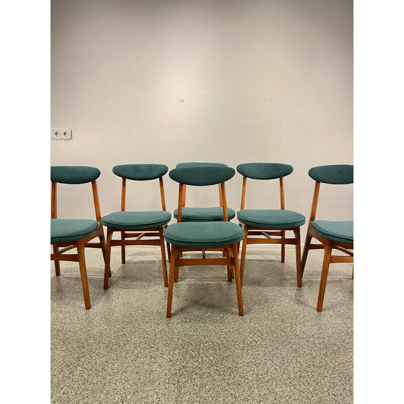 Set of 6 chairs vintage by T. Halas, 1960s