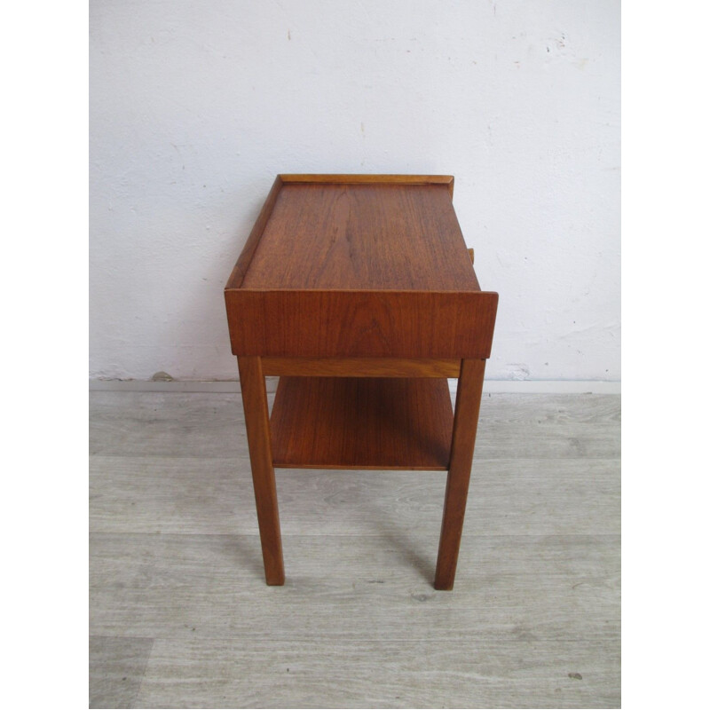 Mid century night stand with drawer, 1970s