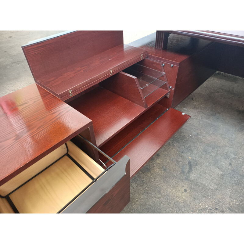 Large vintage executive desk