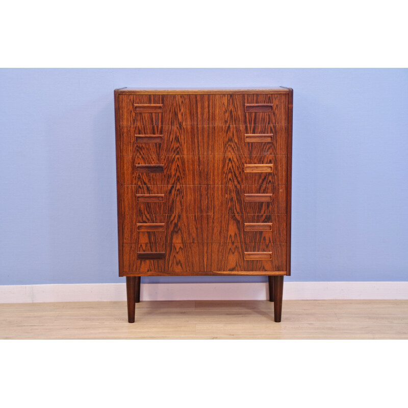 Vintage danish chest of drawers in rosewood, 1960s