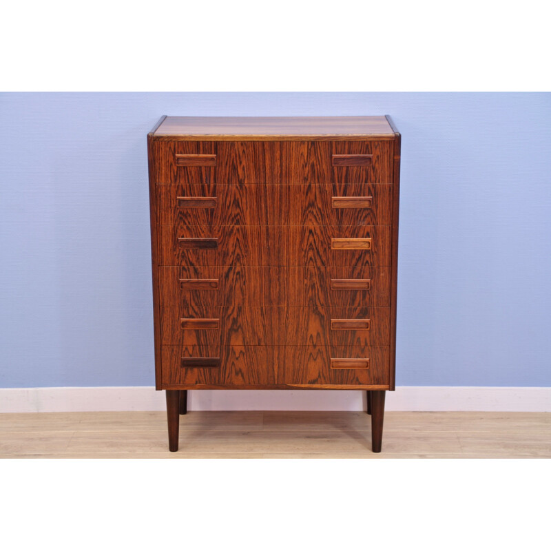 Vintage danish chest of drawers in rosewood, 1960s