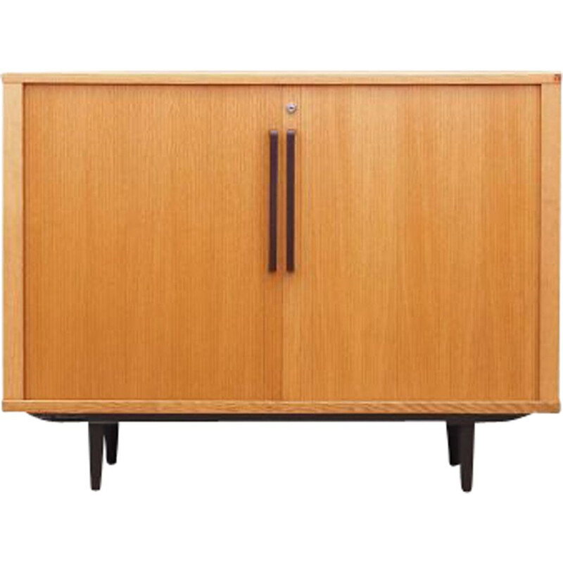 Vintage ash cabinet by System B8 Møbler, Denmark 1970s