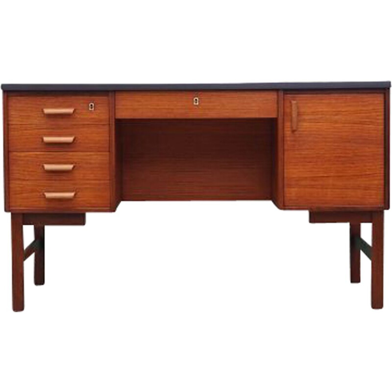 Vintage teak desk, Denmark 1970s