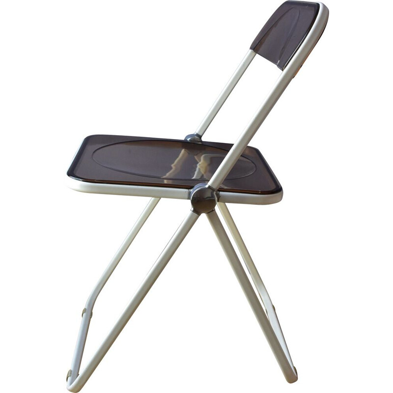 Vintage Plia folding chair by Giancarlo Piretti for Anonima Castelli, Italy