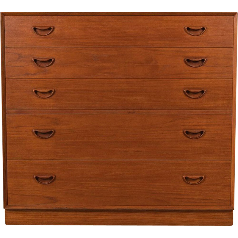 Vintage chest of drawers by Peter Hvidt and Orla Mølgaard-Nielsen for Søborg Møbelfabrik, Denmark 1960s