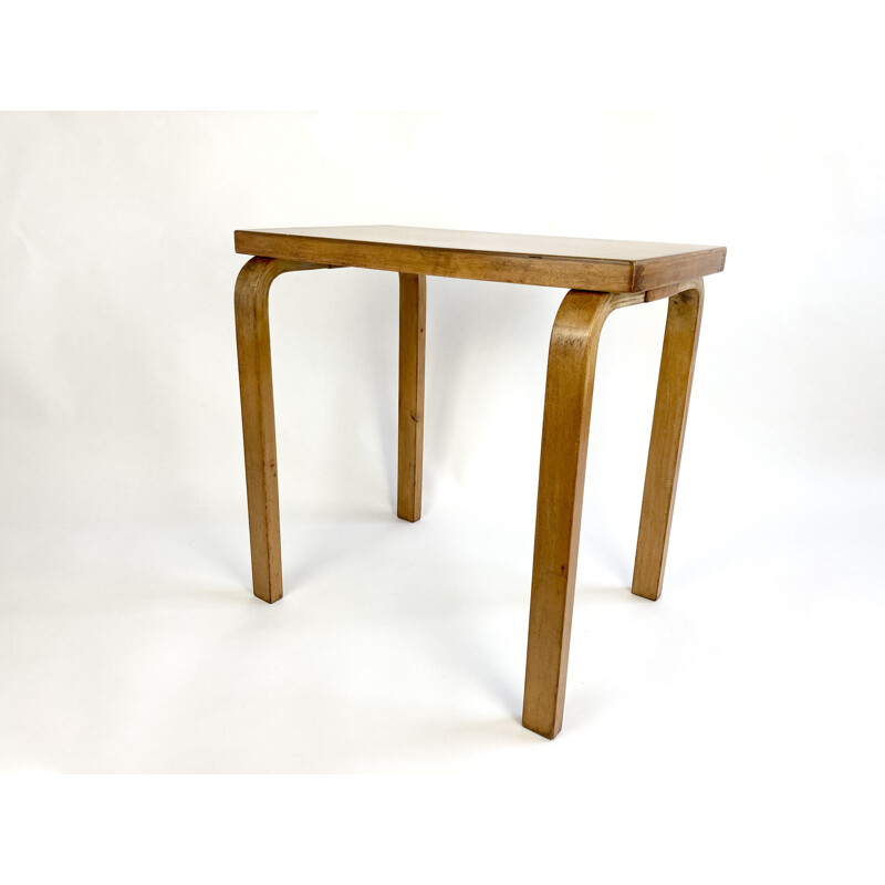 Mid-century small side table by Alvar Aalto for UK by Finmar, 1930s