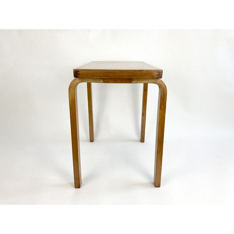 Mid-century small side table by Alvar Aalto for UK by Finmar, 1930s