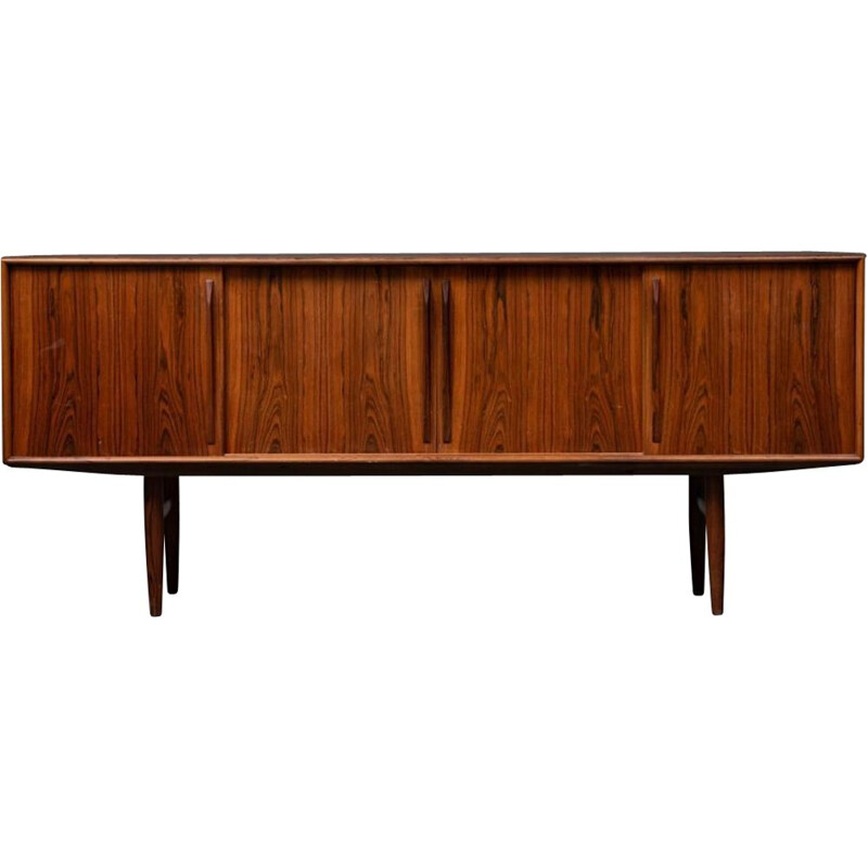 Vintage rosewood sideboard by Kurt Ostervig, 1970s