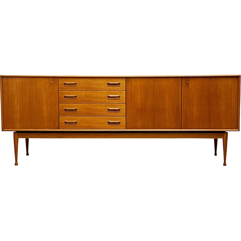 Credenza vintage in teak, Danimarca 1950