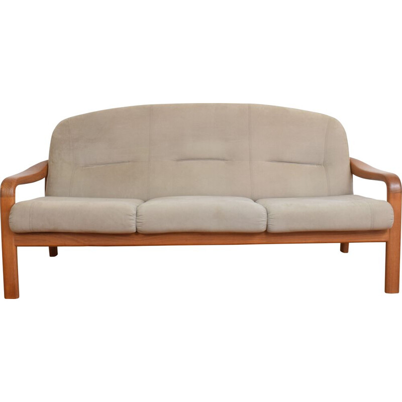 Mid century teak sofa from Komfort, Denmark 1970s