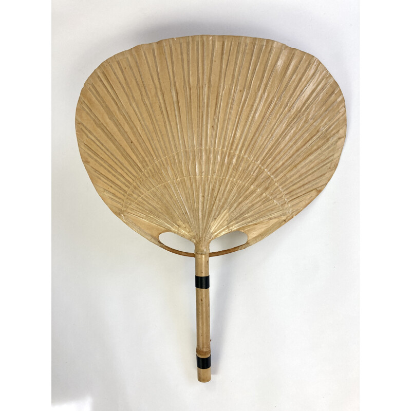 Mid century Uchiwa III wall light by Ingo Maurer for M-Design, Germany 1970s