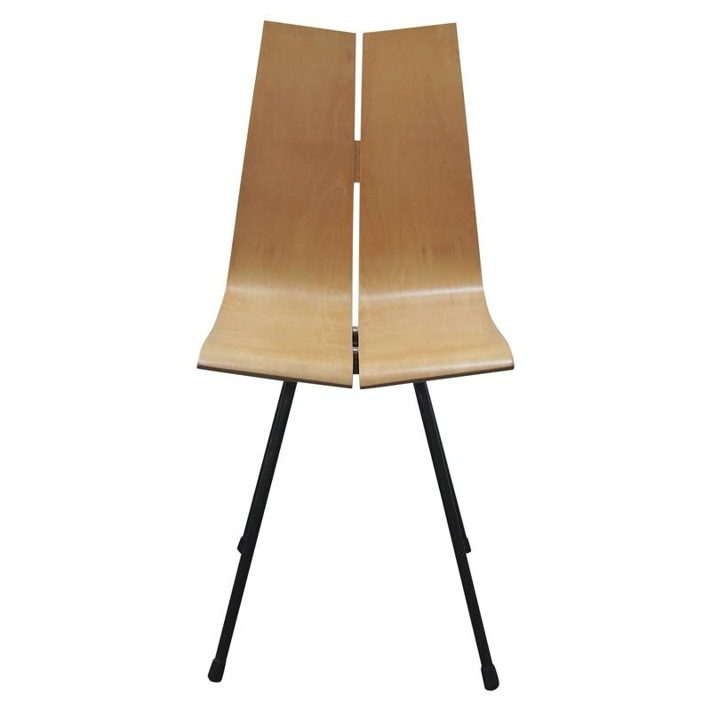 Chair "GA" in wood and metal, Hans BELLMANN - 1950s