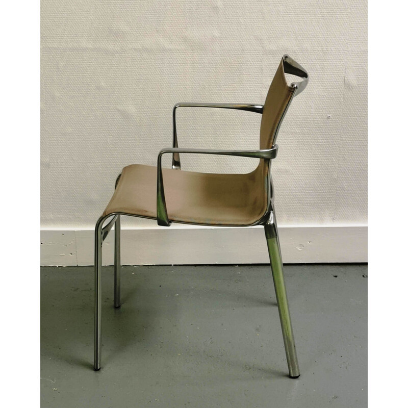 Bigfarme chair with armrests by Alberto Meda for Alias