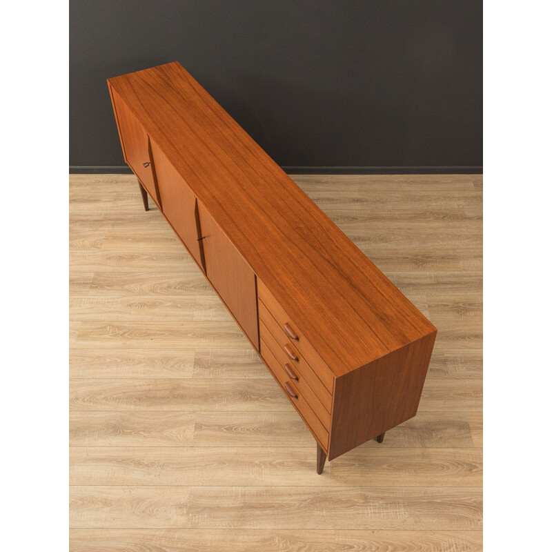 Vintage scandinavian solid wood design sideboard, 1960s