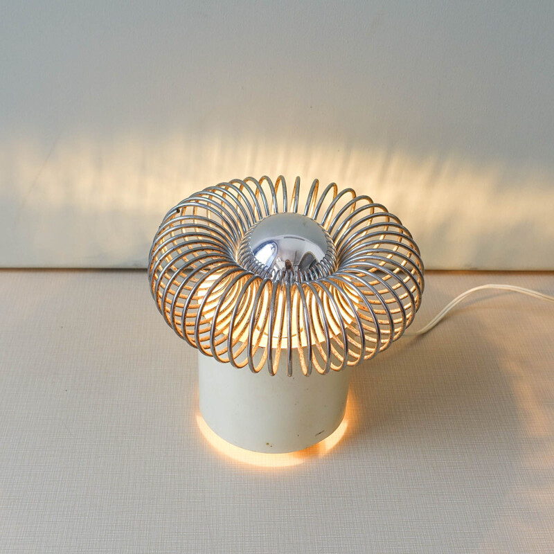 Vintage Oxar table lamp by Philippe Rogier for Luminox, 1970's