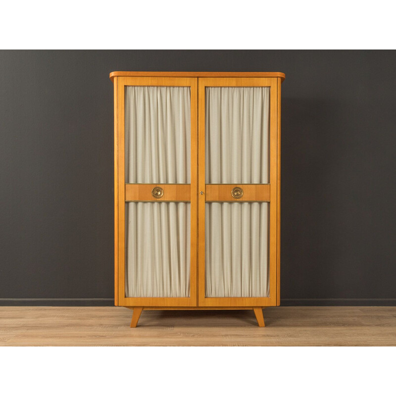 Vintage ash veneer cabinet, Germany 1950s