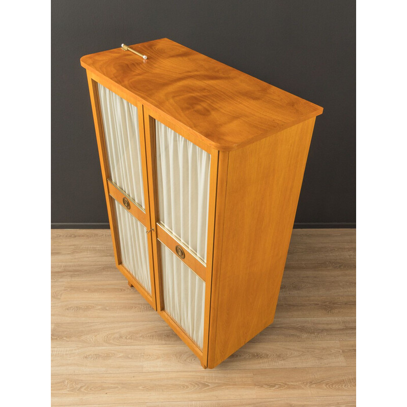 Vintage ash veneer cabinet, Germany 1950s