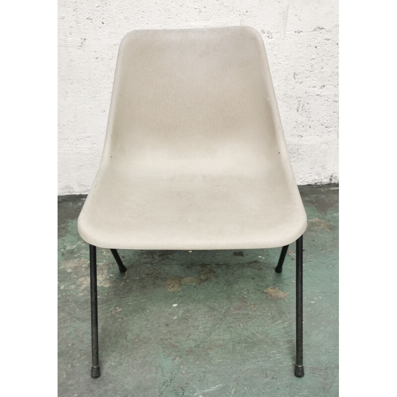 Conjunto de 4 sillas vintage de Robin Day Polyprop