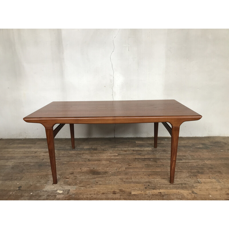 Vintage scandinavian danish teak table by Johannes Andersen for Uldum Mobelfabrik, 1960s