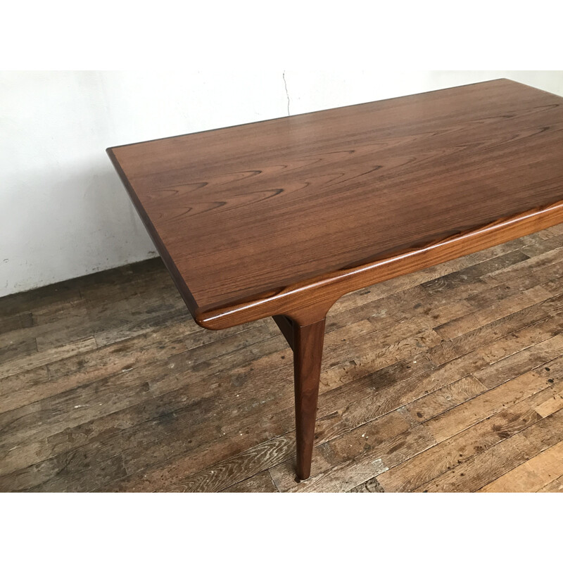 Vintage scandinavian danish teak table by Johannes Andersen for Uldum Mobelfabrik, 1960s